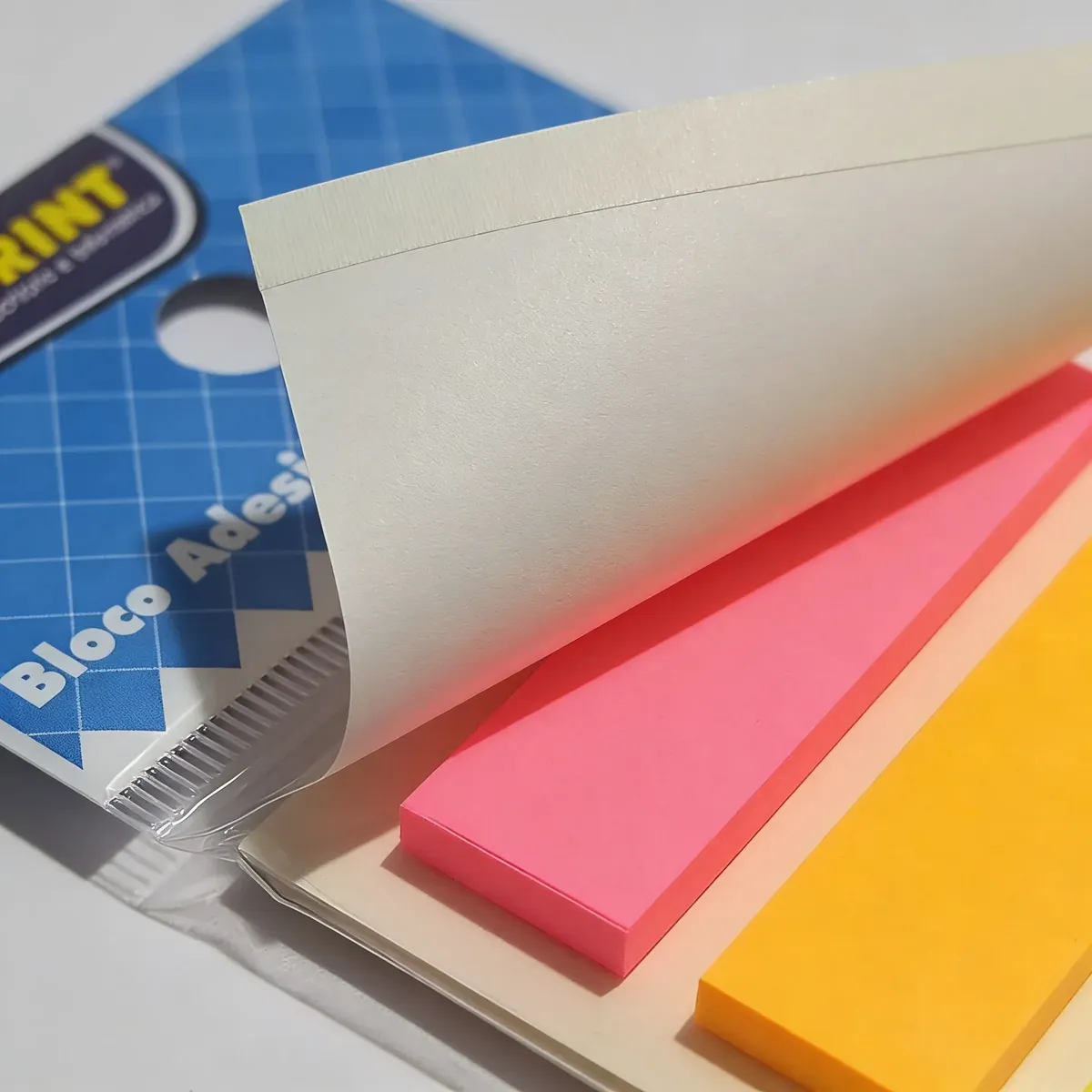 Bloco Adesivo Para Anotações Neon 5 Cores 125 Folhas Mp-2030